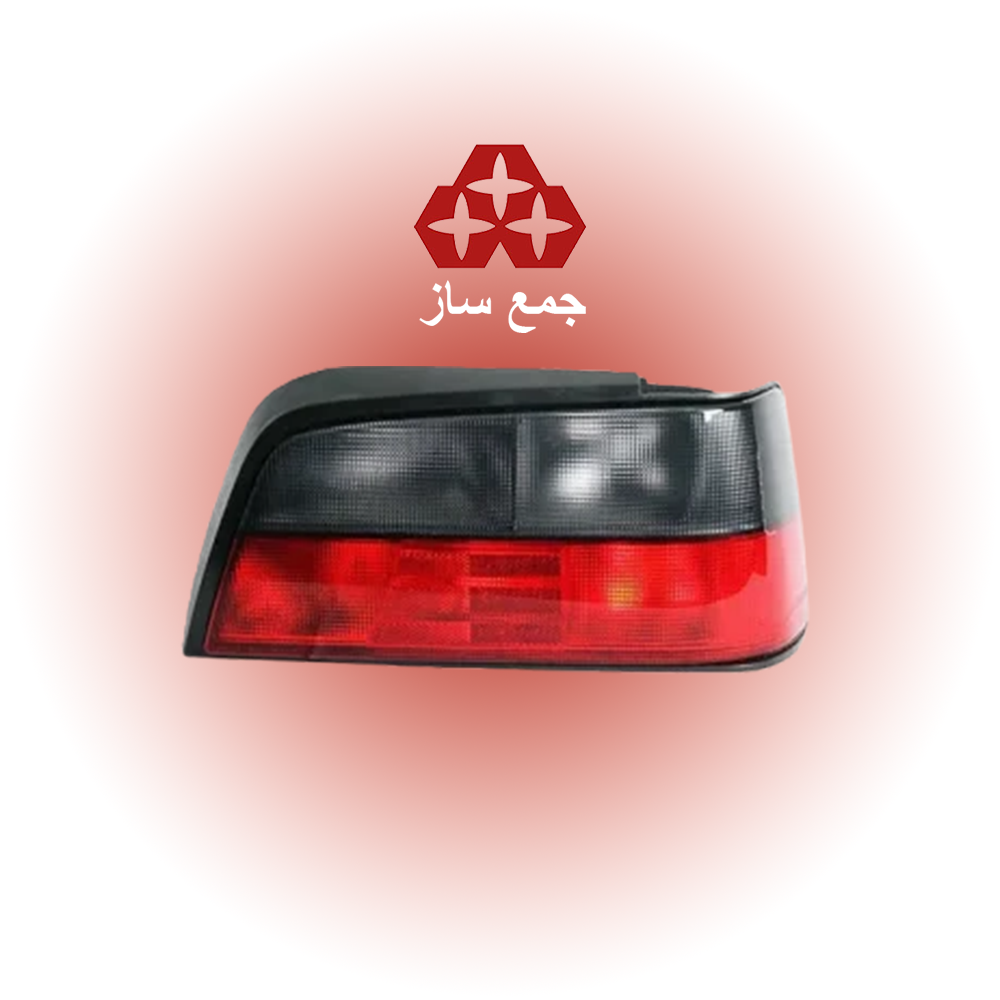 چراغ خطر عقب پژو پارس برند جمع ساز تمام دودی