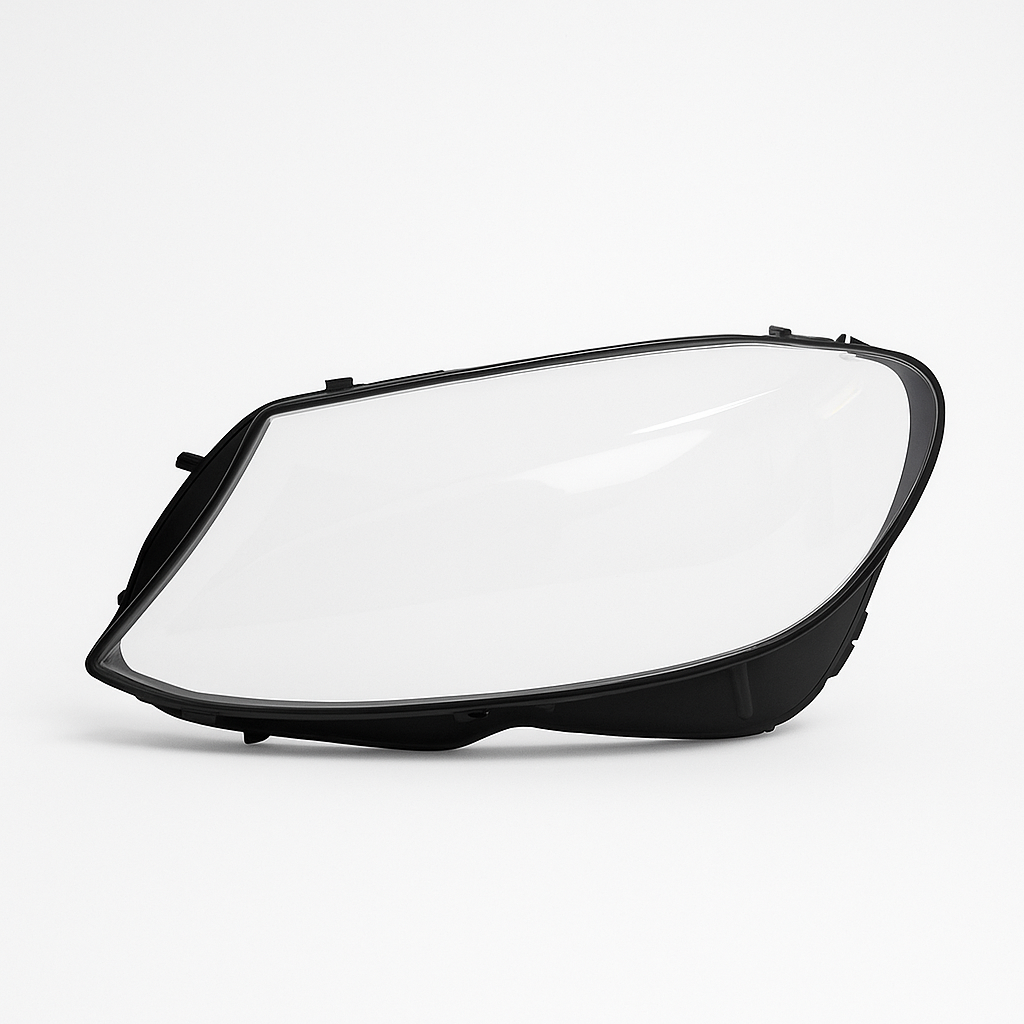 طلق چراغ جلو بنز سی کلاس (w205) روی مدل های 2015
