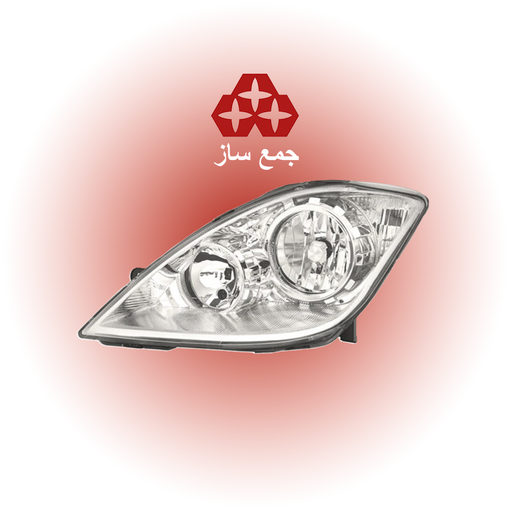 چراغ جلو تیبا برند جمع ساز سوراخدار